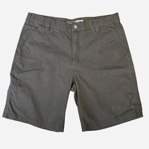 Carhartt Rugged Flex Relaxed Fit Canvas Cargo Short- Gray